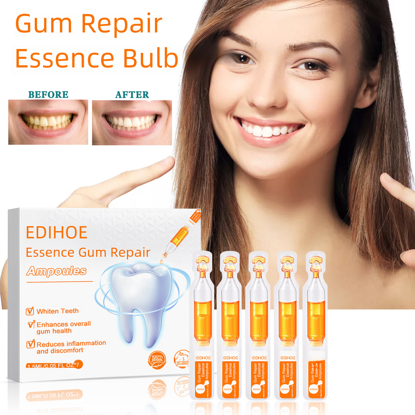 EELHOE Tooth Repair Serum for Deep Cleaning and Care