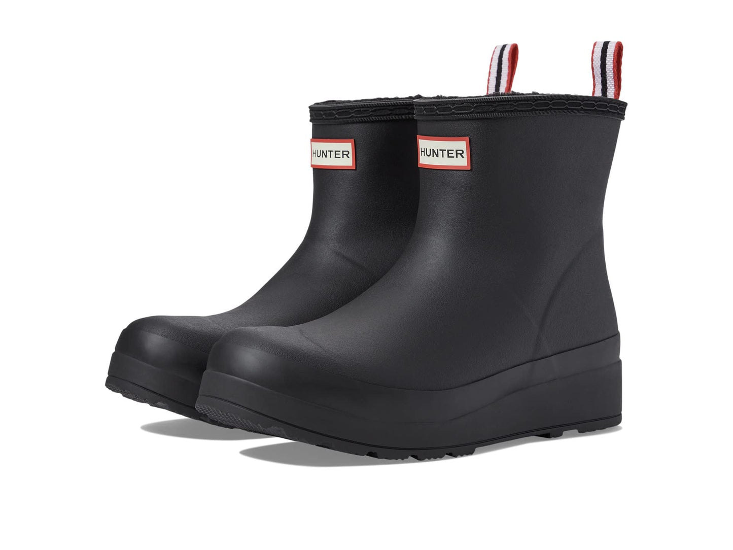 Hunter Footwear Womens Play Short Insulated Rain Boot Black 9