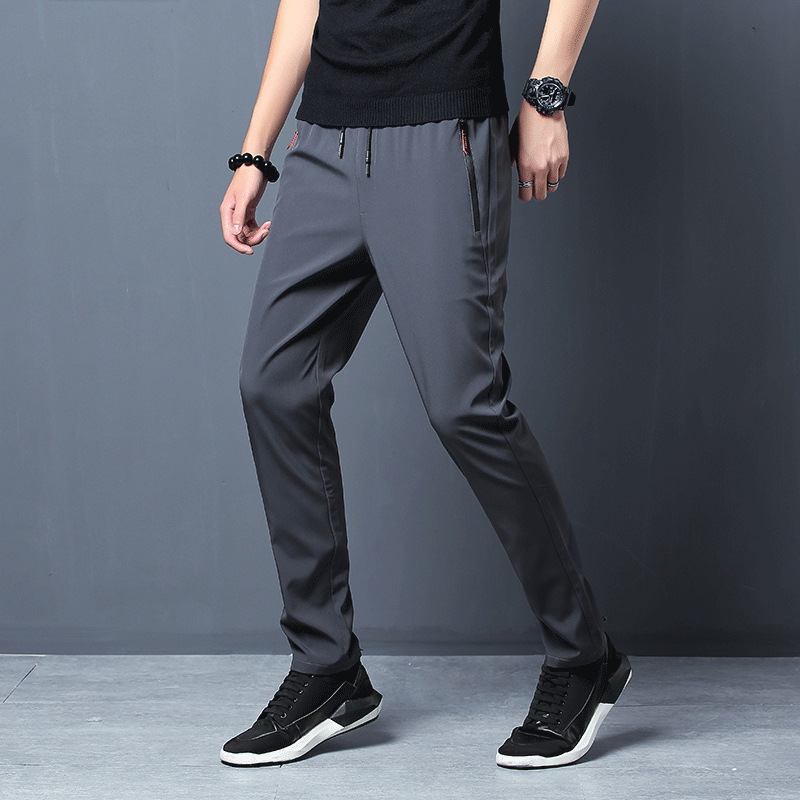 Summer Ice Silk Sports Trousers