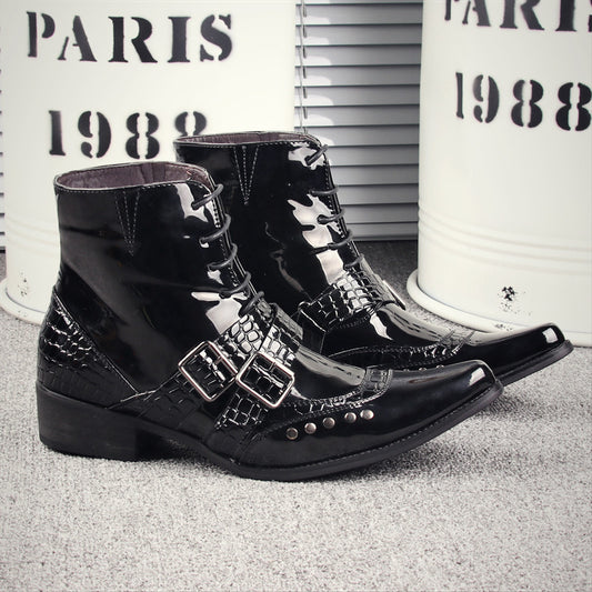 Pointed Martin Boots for Stylish Footwear